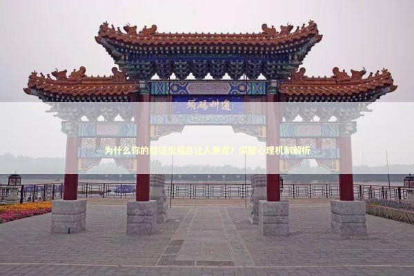 为什么你的验证流程总让人焦虑?深层心理机制解析 为什么你的验证流程总让人焦虑?深层心理机制解析 IT技术